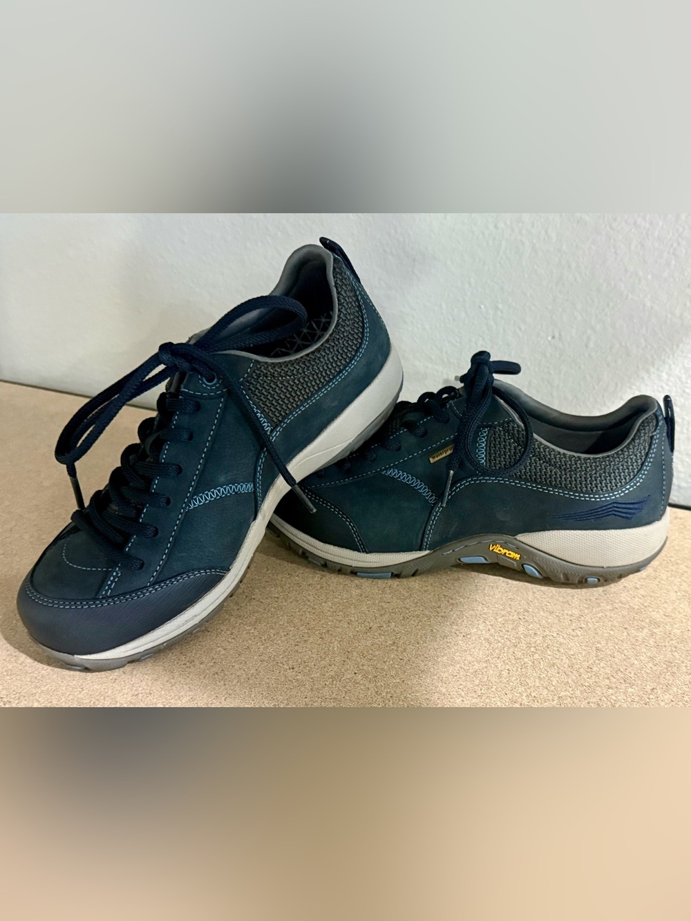Dansko Women’s Paisley Waterproof Suede Lace Up Sneakers Size 37 or US 6.5/7